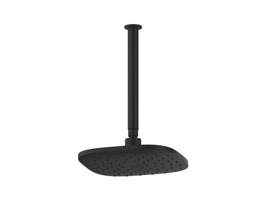Corban Ceiling Shower - Matte Black