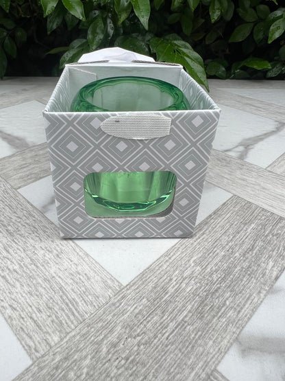 Villeroy & Boch Coloured Delight Tealight Holder, Clear(Green Apple)