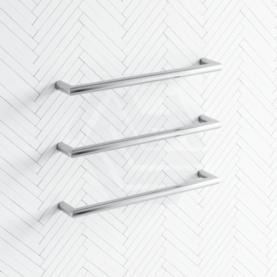450/630/830mm ThermoGroup 12V Round 3 Single Bar Heated Towel Rail Variant Colour Available