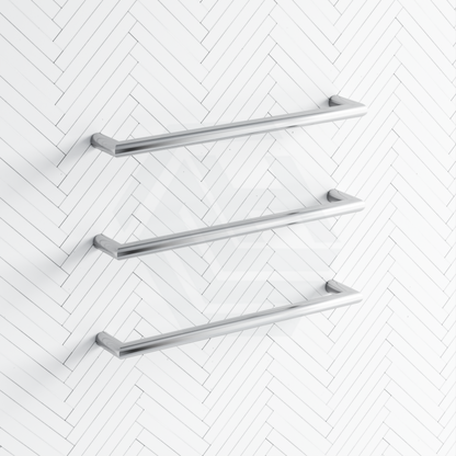 450/630/830mm ThermoGroup 12V Round 3 Single Bar Heated Towel Rail Variant Colour Available