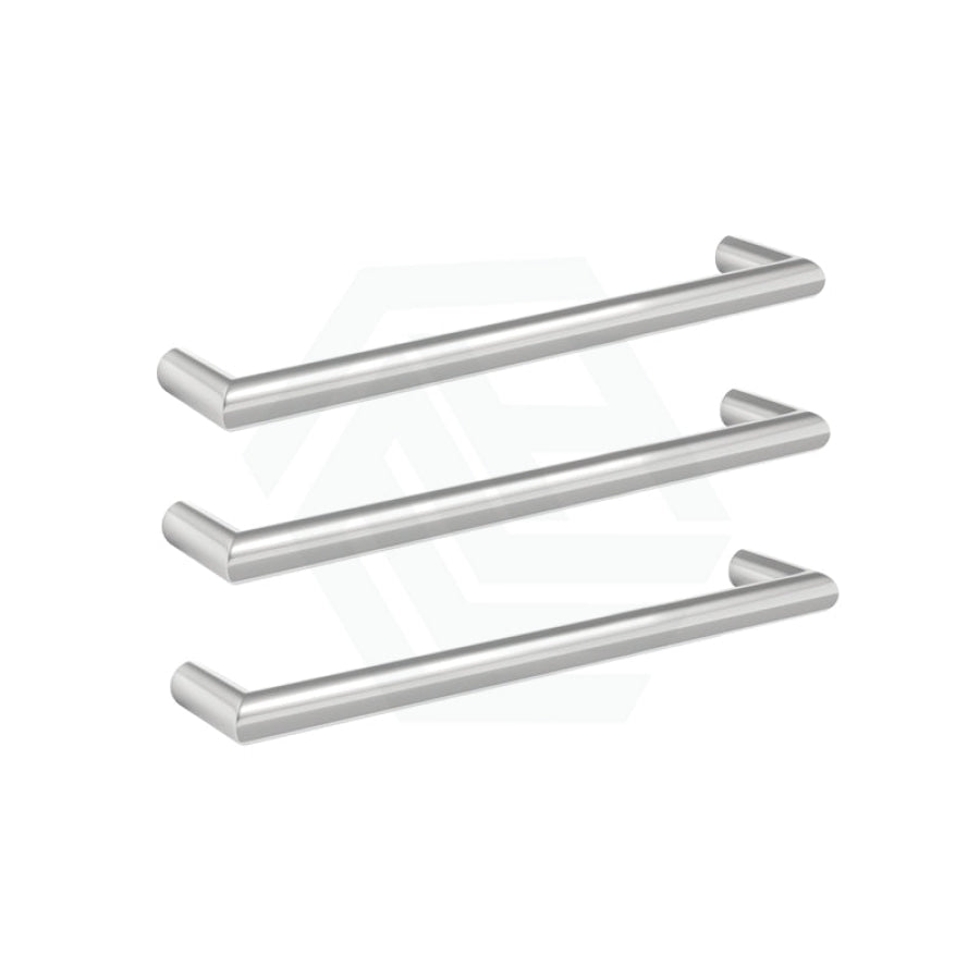 450/630/830mm ThermoGroup 12V Round 3 Single Bar Heated Towel Rail Variant Colour Available