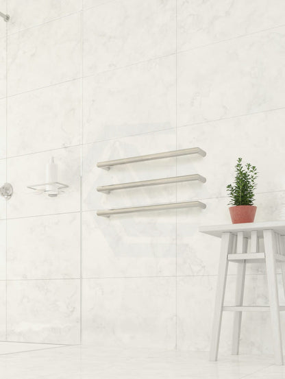 450/630/830mm ThermoGroup 12V Round Single Bar Heated Towel Rail Variant Colour Available