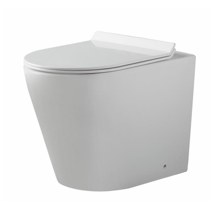 Belbagno Flay Rimless Nanoglaze Back To Wall Pan
