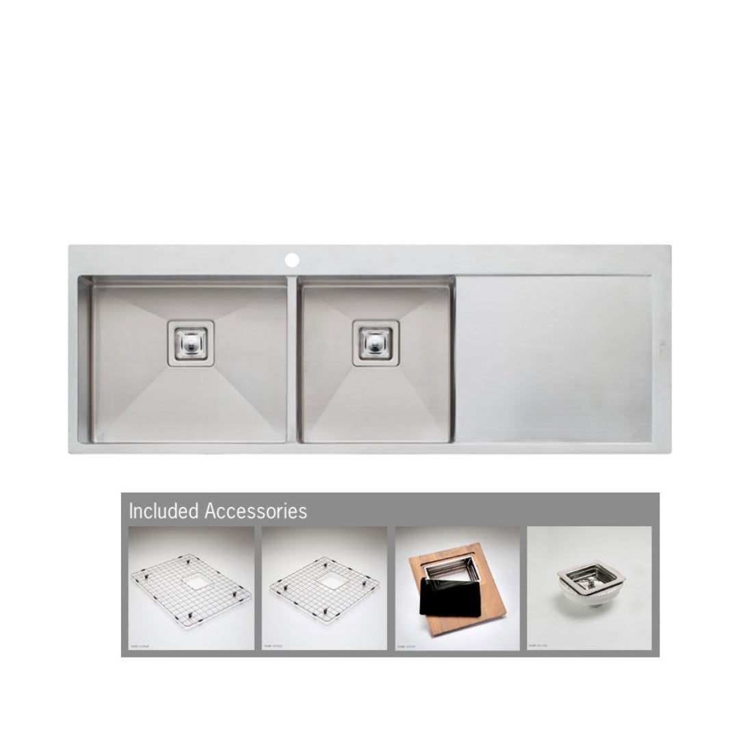 Oliveri Professional Series 1 & 3/4 Sink & Drainer PR1111