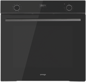 Omega 60cm 8 Function Electric Oven, Midnight