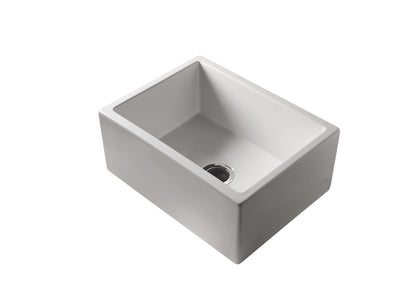 Patri 60 x 46 Fine Fireclay Single Bowl Farmhouse Butler Sink