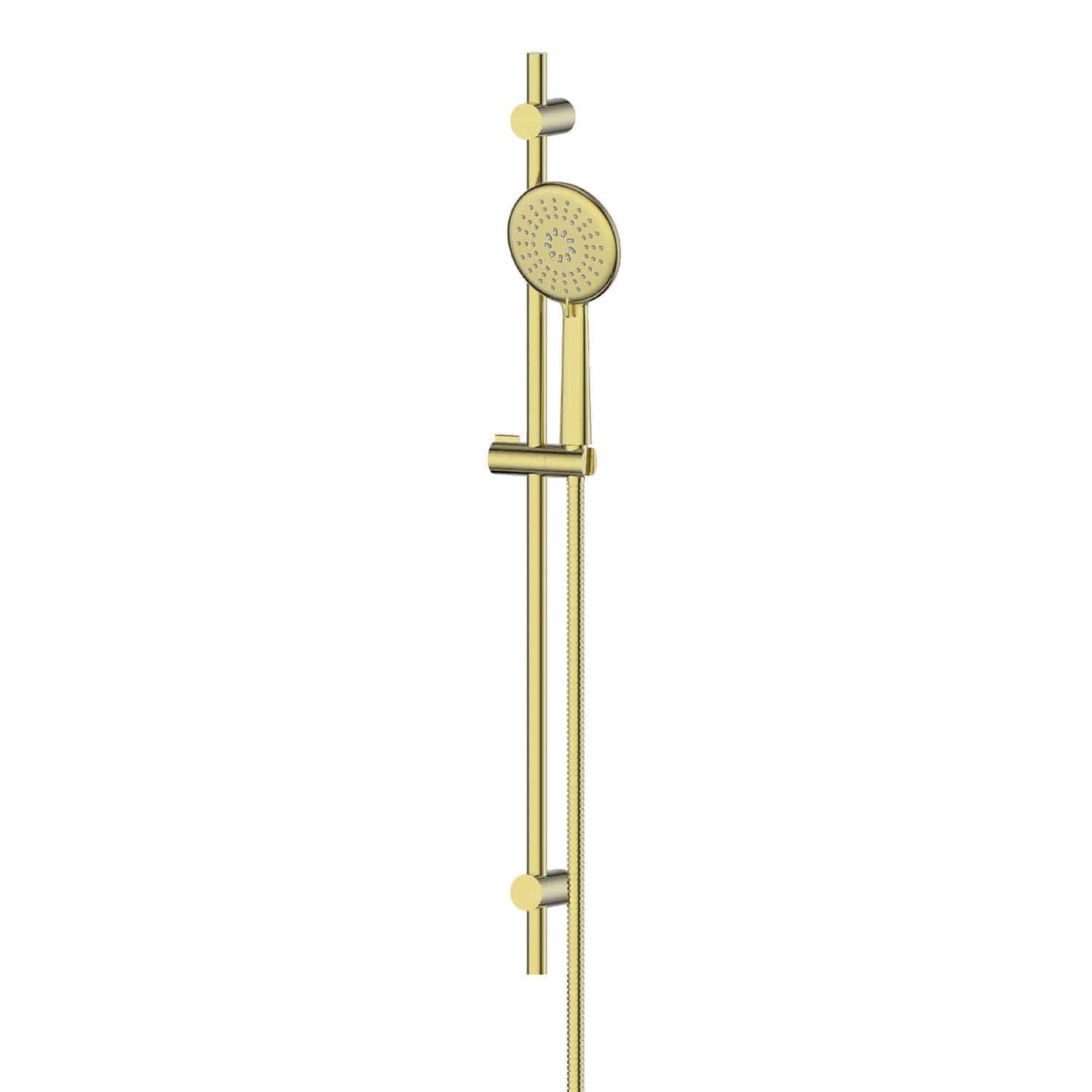 Rocco Adjustable Rail Shower - Pvd Brushed Brass