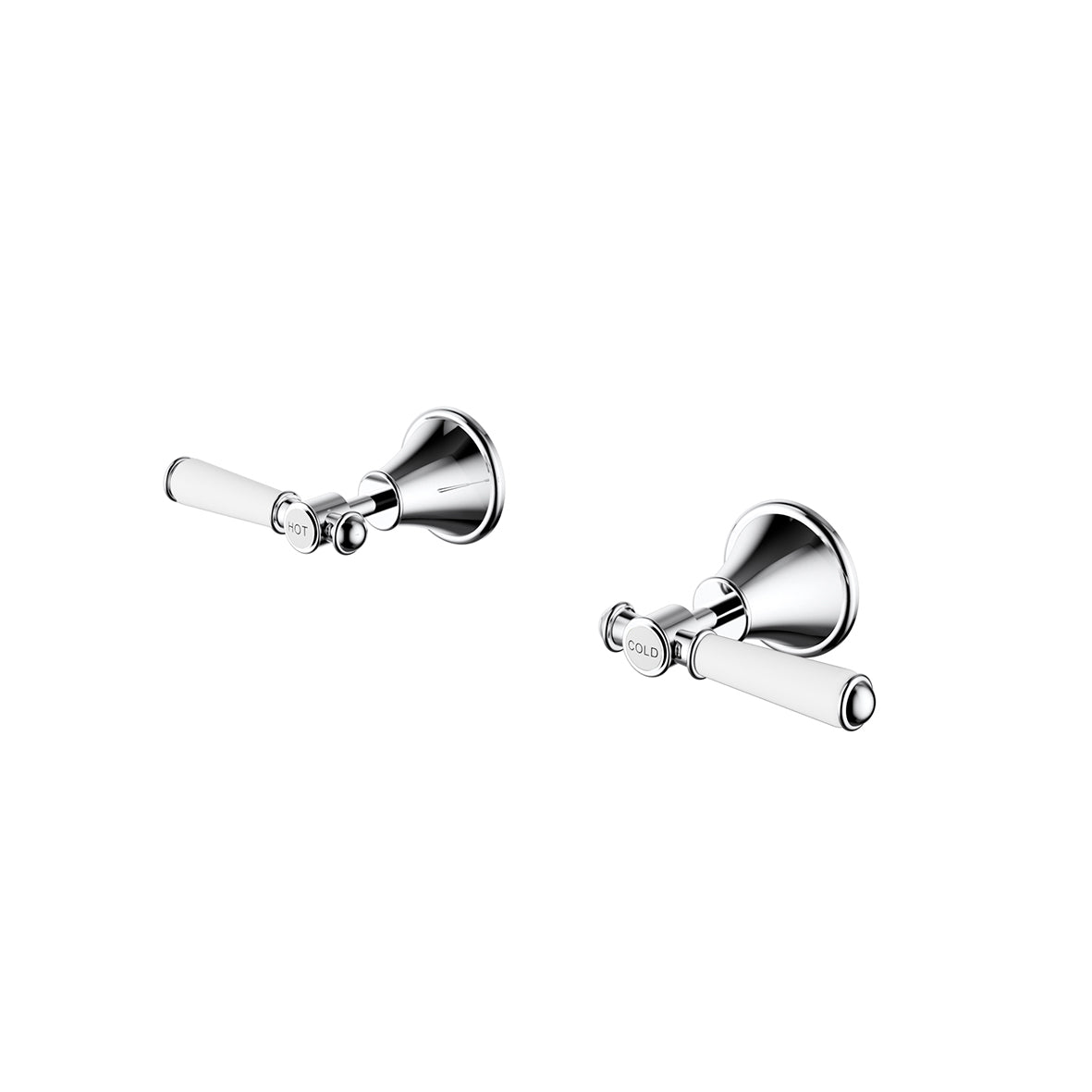 Clasico Wall Top Assemblies - Brushed Gold / Standard Handle