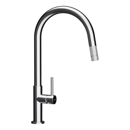 Schock Talia Pull Out with Jet Spray Function Kitchen Mixer - Black