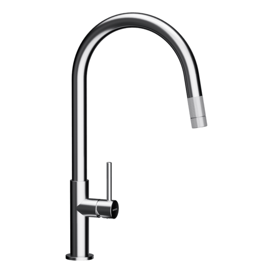 Schock Talia Pull Out with Jet Spray Function Kitchen Mixer - Stainless Steel