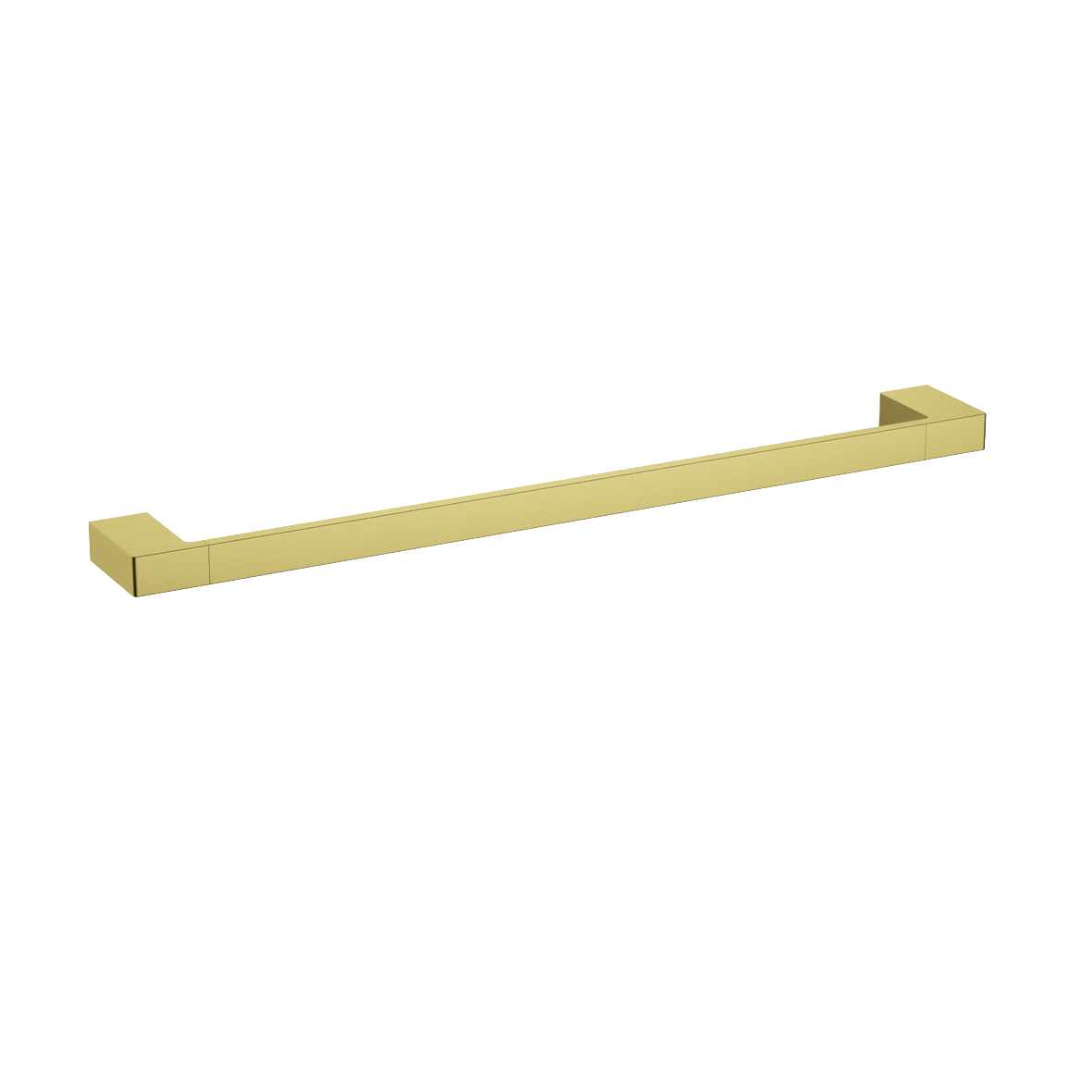 Ceram Single Towel Rail - 600mm / Chrome
