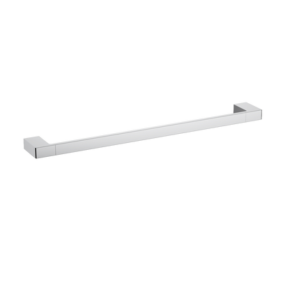 Ceram Single Towel Rail - 600mm / Chrome