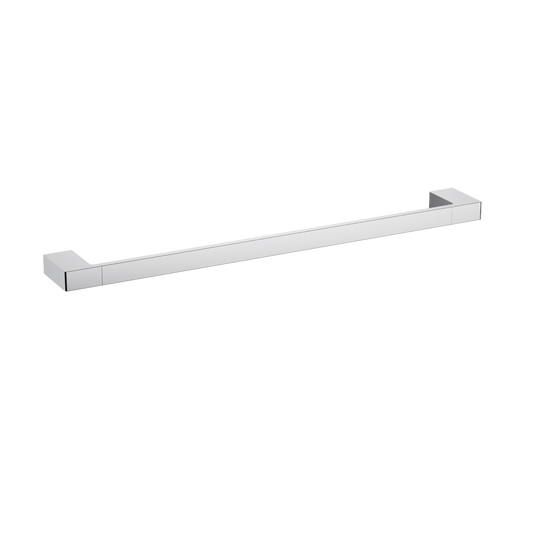 Ceram Single Towel Rail - 600mm / Chrome