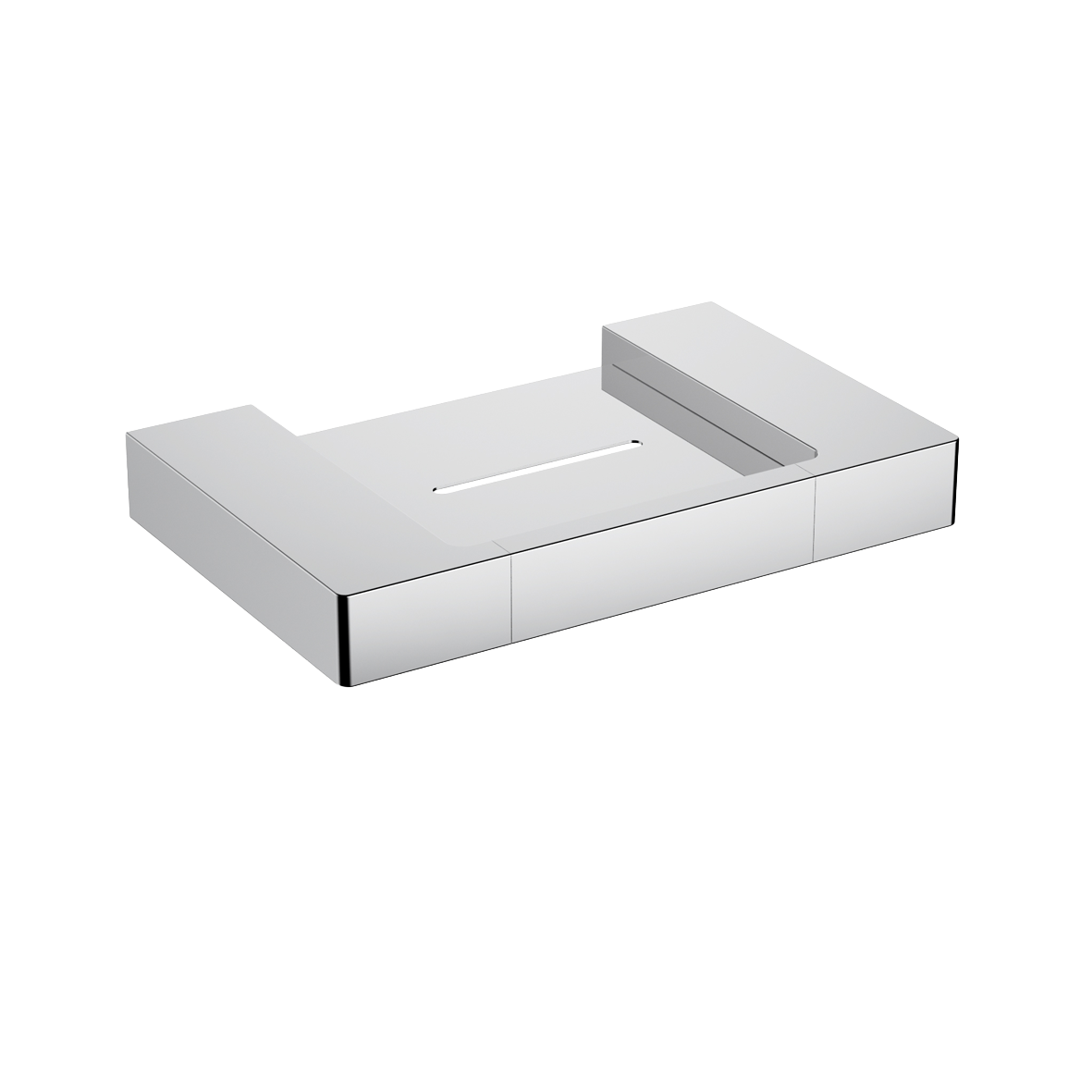 Ceram Soap Dish Metal - Chrome