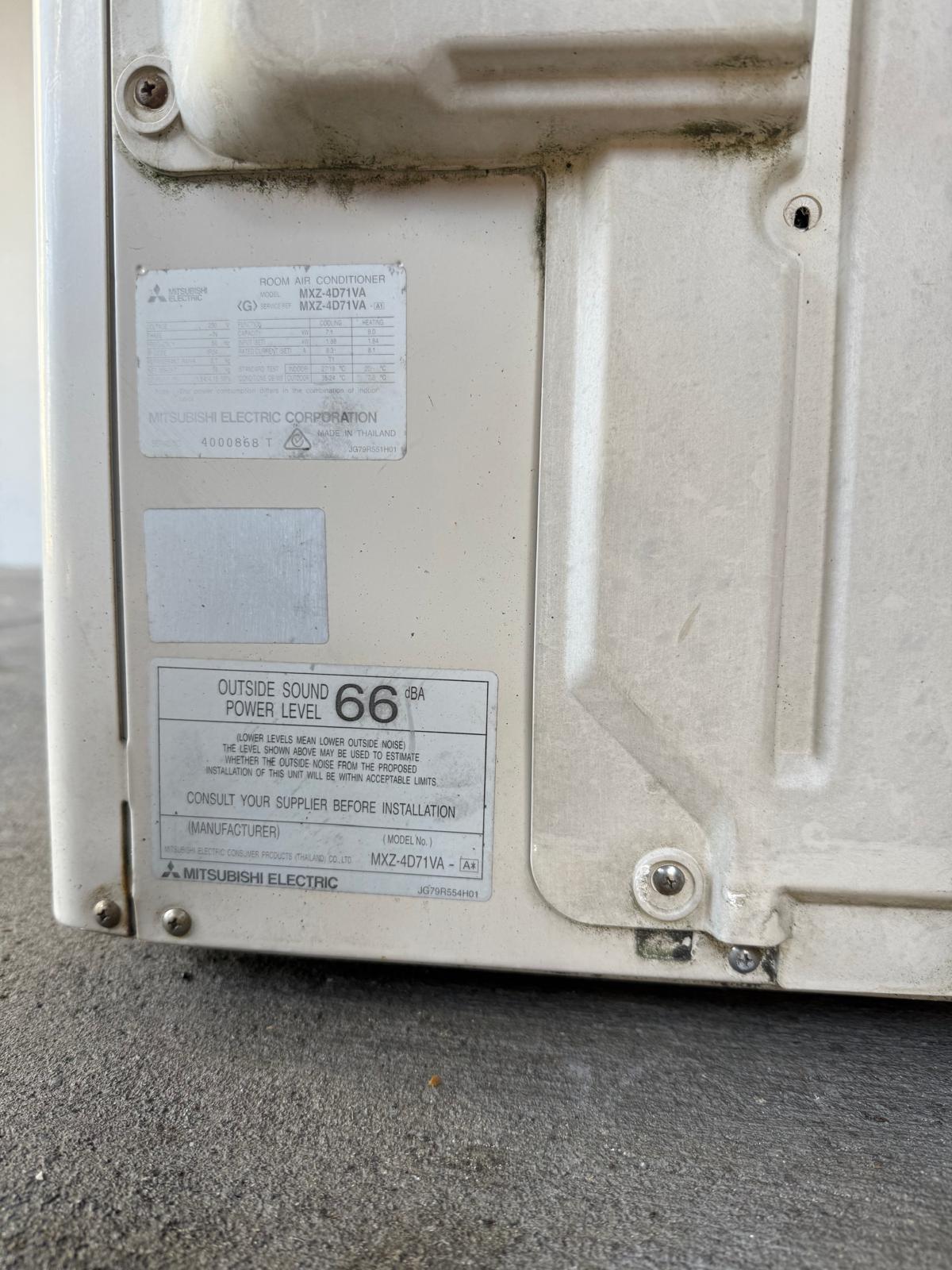 2 x Classic GE25 High Wall  Pump (MSZ-GE25VAD) AND 1 x Four Port 7.1kW Outdoor Heat Pump with 2 Remotes