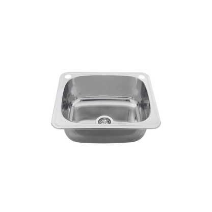 Everhard Classic 35L Utility Sink - 2 Tapholes - 555mm (L) X 455mm (W) X 220mm (H)