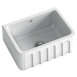 Abey Chambord Louis Single Bowl Fireclay Sink LOUIS-1W