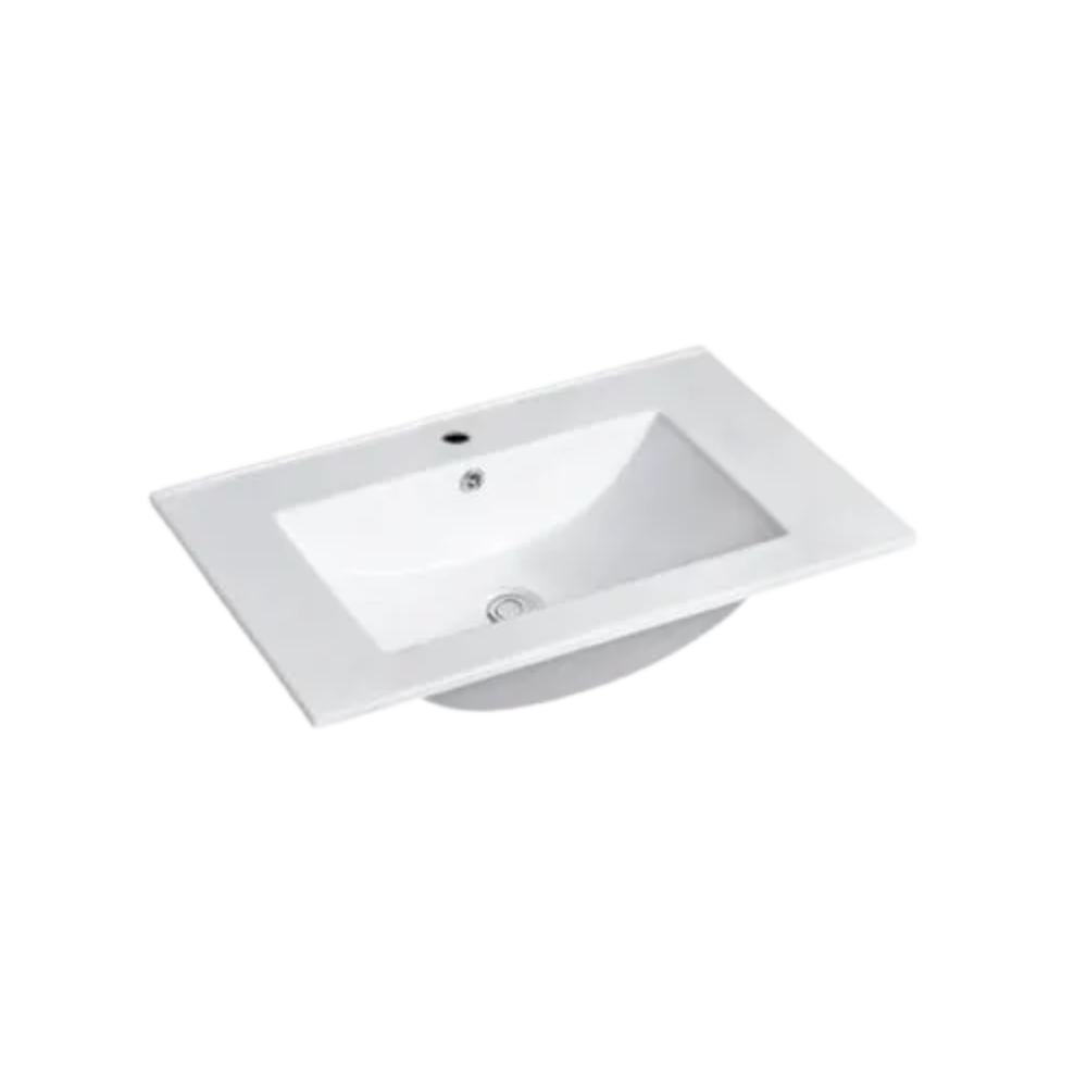 Otti Hampton Mark II 600mm Satin White Wall Hung Vanity