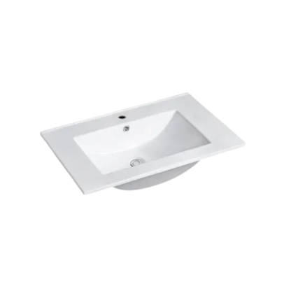 Otti Marlo 600mm Matte Black Wall Hung Vanity