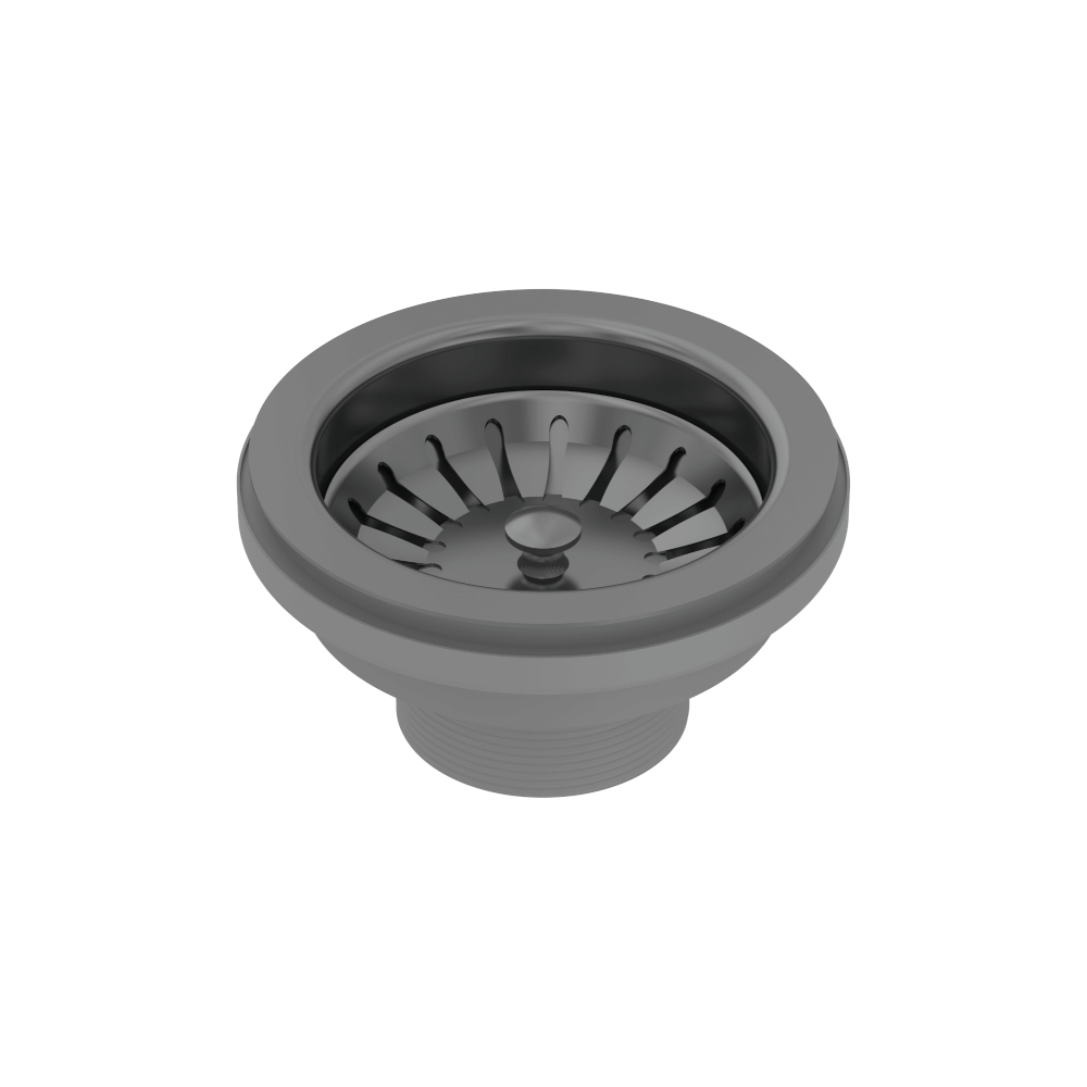 Plug & Waste 90x50mm Black Pearl