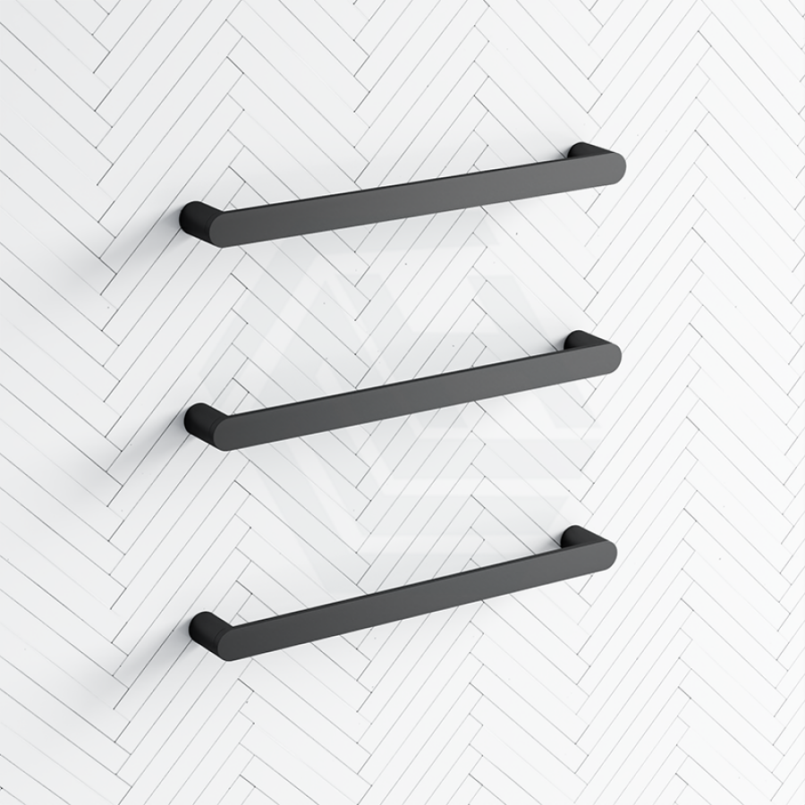 630mm ThermoGroup 12V Flat Pill 3 Single Bar Heated Towel Rail Variant Colour Available