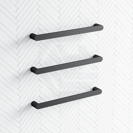 630mm ThermoGroup 12V Flat Pill 3 Single Bar Heated Towel Rail Variant Colour Available