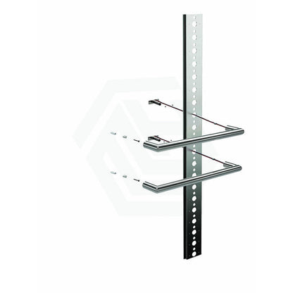 ThermoGroup 630/830mm Square Single Bar 12V Heated Towel Rail Variant Colour Available