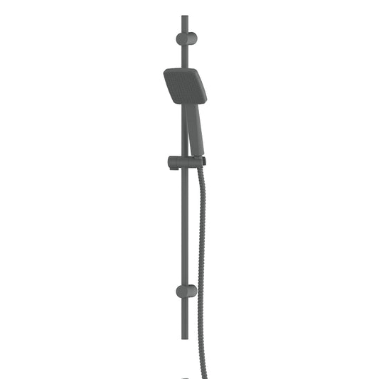 Glide Syntra RainBoost® Adjustable Rail Shower - Pvd Gunmetal