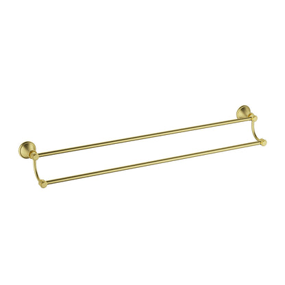 Clasico Towel Rail - Chrome / Double / 800mm