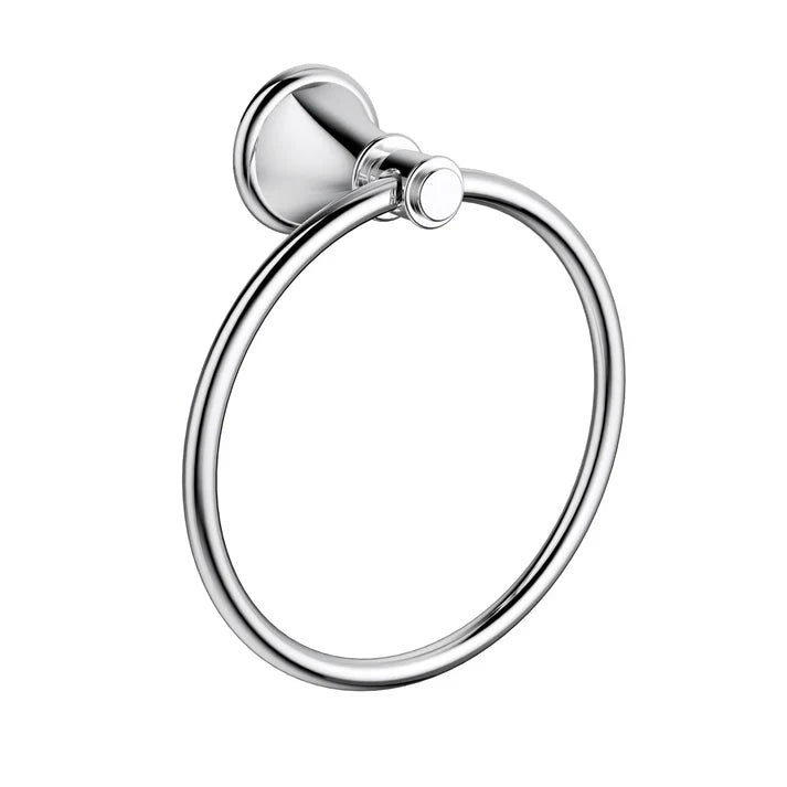 Clasico Towel Ring - brushed-nickel