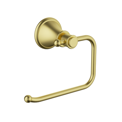 Clasico Toilet Roll Holder - Brushed Gold