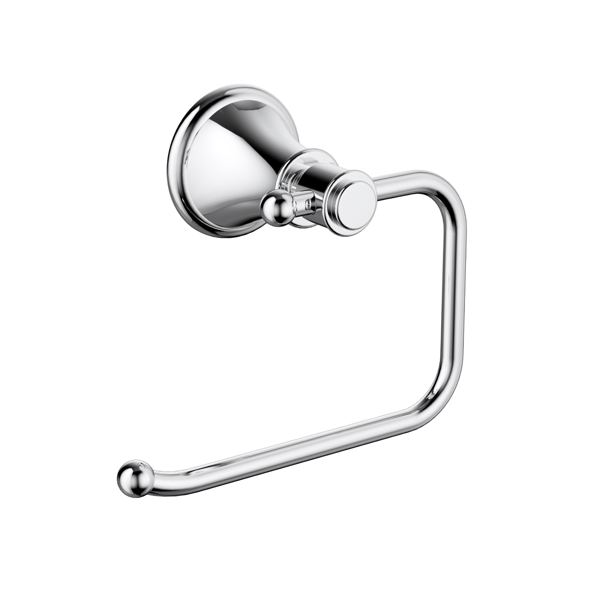 Clasico Toilet Roll Holder - Brushed Nickel