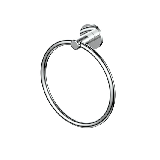 Zola Hand Towel Ring - Chrome