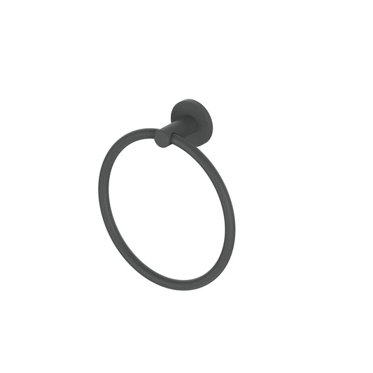 Zola Hand Towel Ring - Pvd Gunmetal