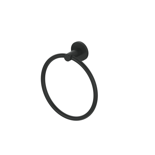 Zola Hand Towel Ring - Pvd Matte Black