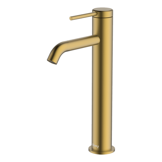 Poco High Basin Mixer Lead Free - Brushed Brass