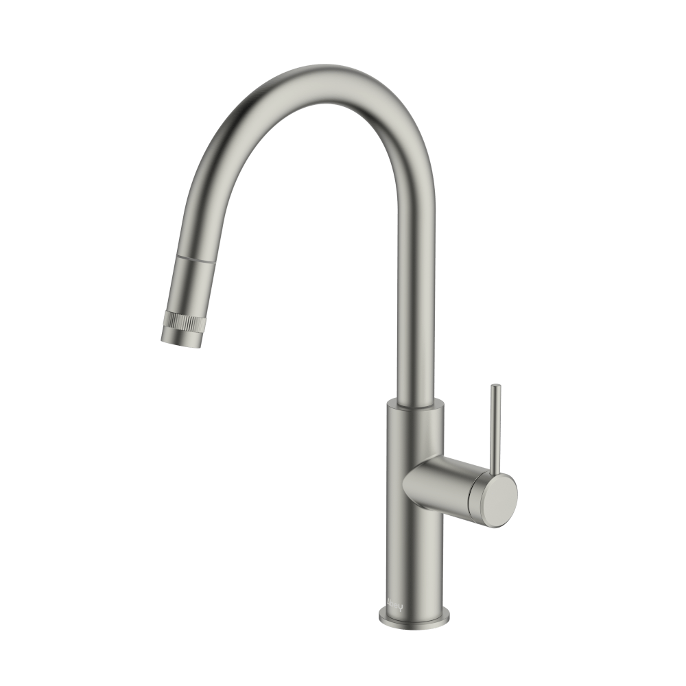 Poco Pull Out Kitchen Mixer Lead Free - Brushed Nickel