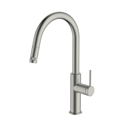 Poco Pull Out Kitchen Mixer Lead Free - Brushed Nickel