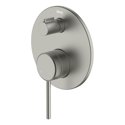 Poco Diverter Mixer - Brushed Nickel