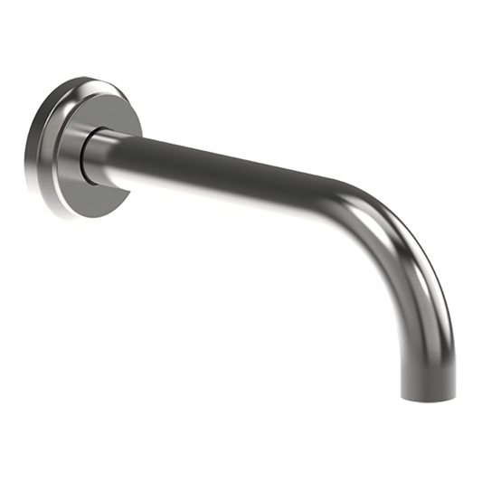 Lumiere Wall Mounted Bath Spout - Black Brushed Nickel