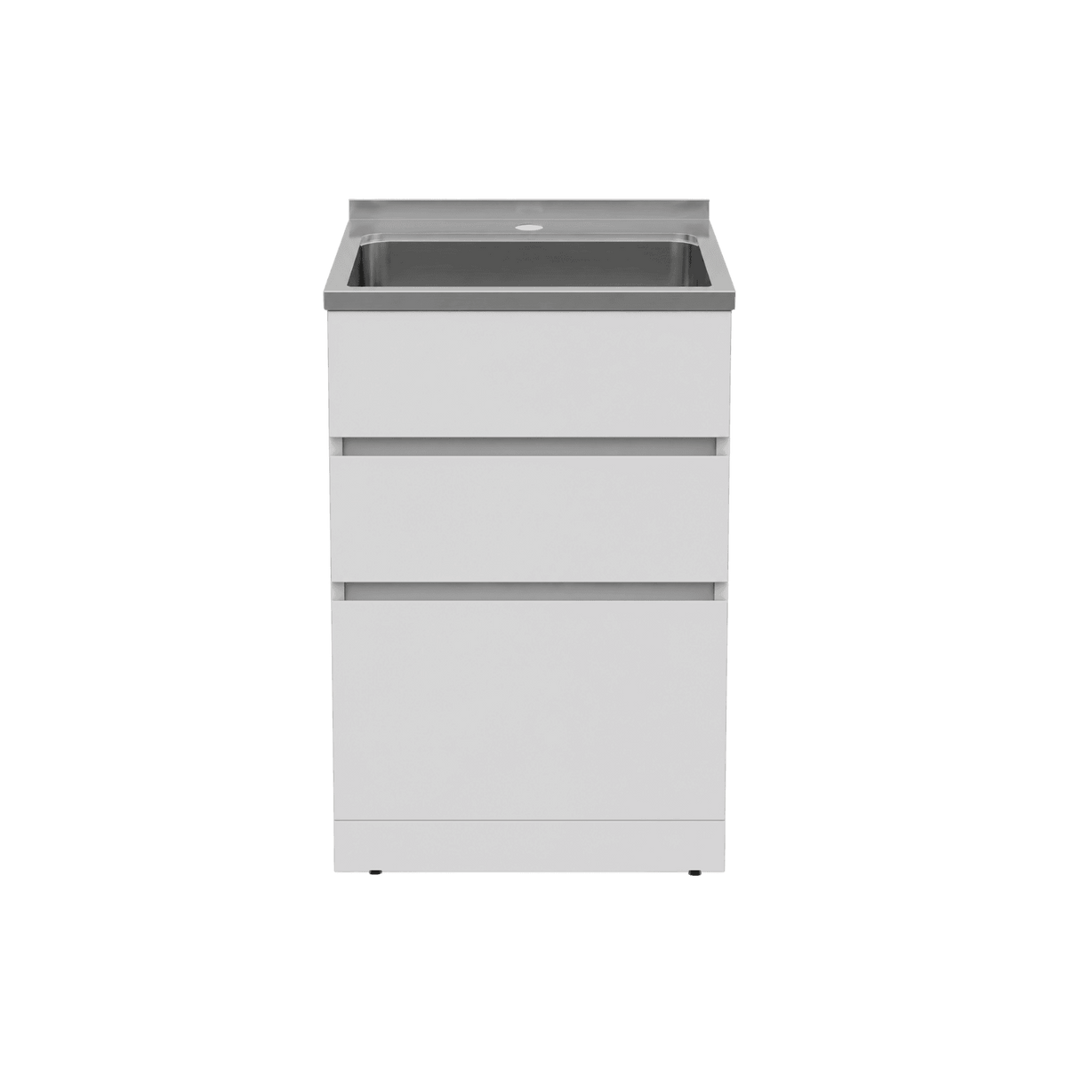 Everhard Nugleam 45L Drawer System Laundry Unit - 560mm (L) X 510mm (D) X 870mm (H)