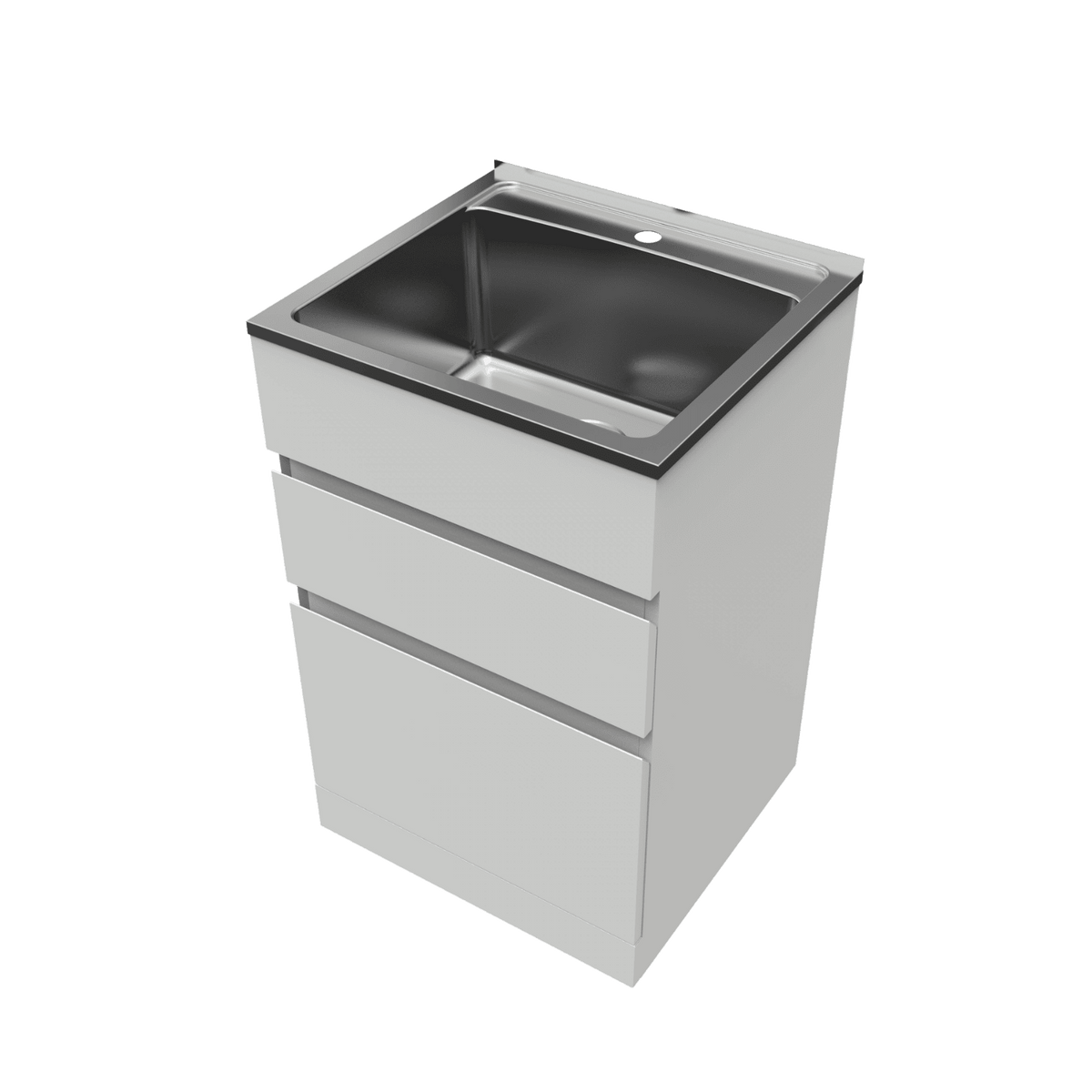 Everhard Nugleam 45L Drawer System Laundry Unit - 560mm (L) X 510mm (D) X 870mm (H)