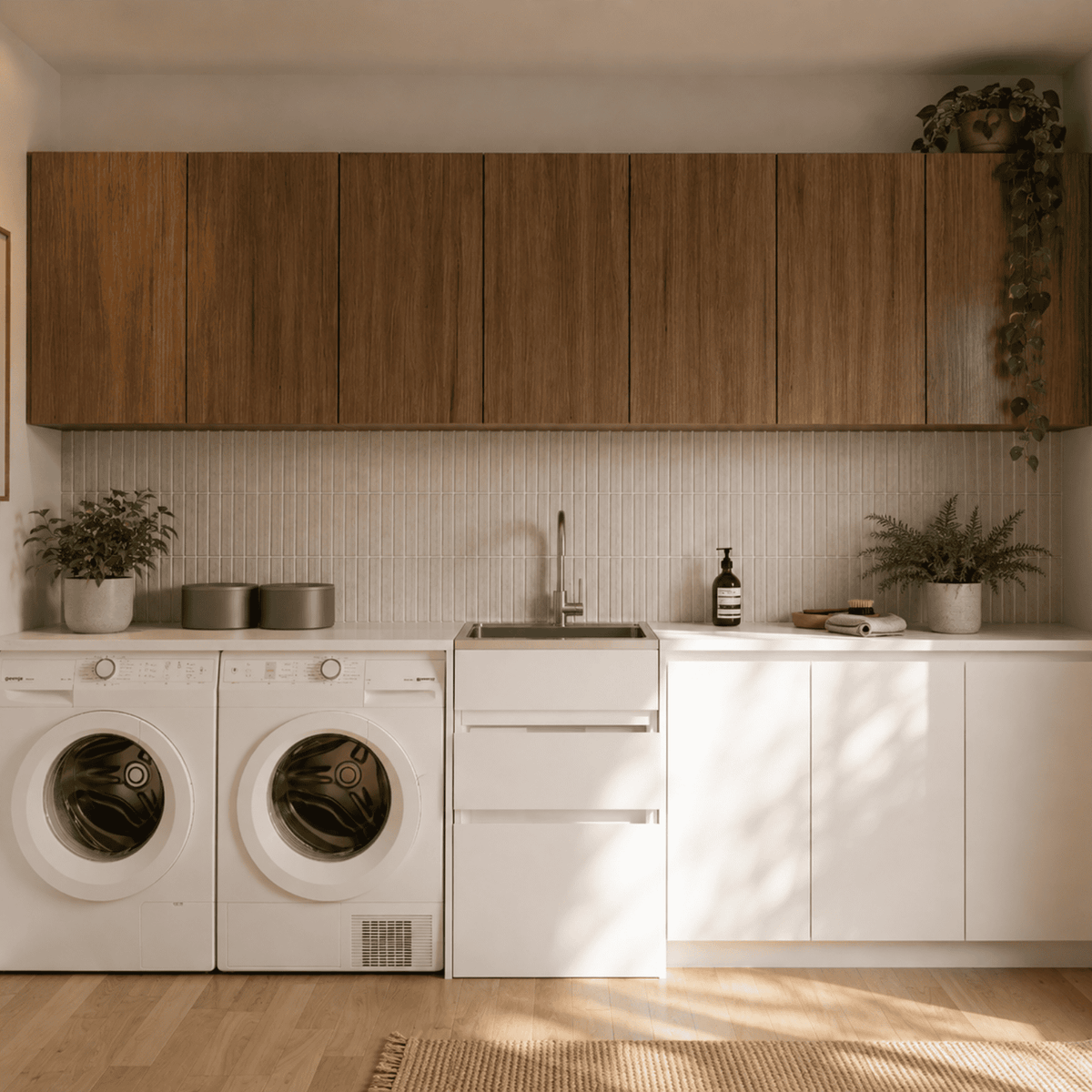 Everhard Nugleam 45L Drawer System Laundry Unit - 560mm (L) X 510mm (D) X 870mm (H)