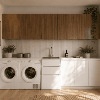 Everhard Nugleam 45L Drawer System Laundry Unit - 560mm (L) X 510mm (D) X 870mm (H)