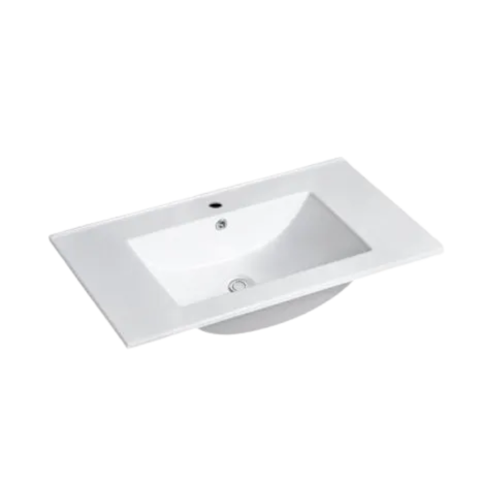 Otti Byron 750mm Black Oak Wall Hung Vanity