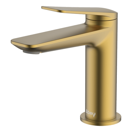 Vela Basin Mixer Lead Free - Brushed Brass