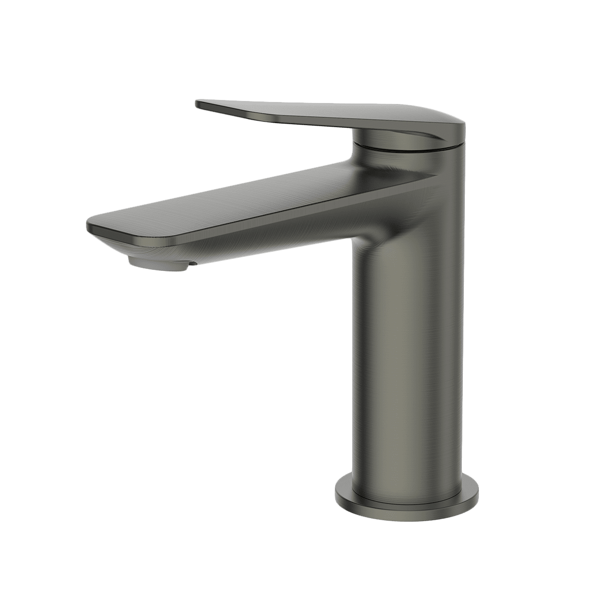 Vela Basin Mixer - Gun Metal