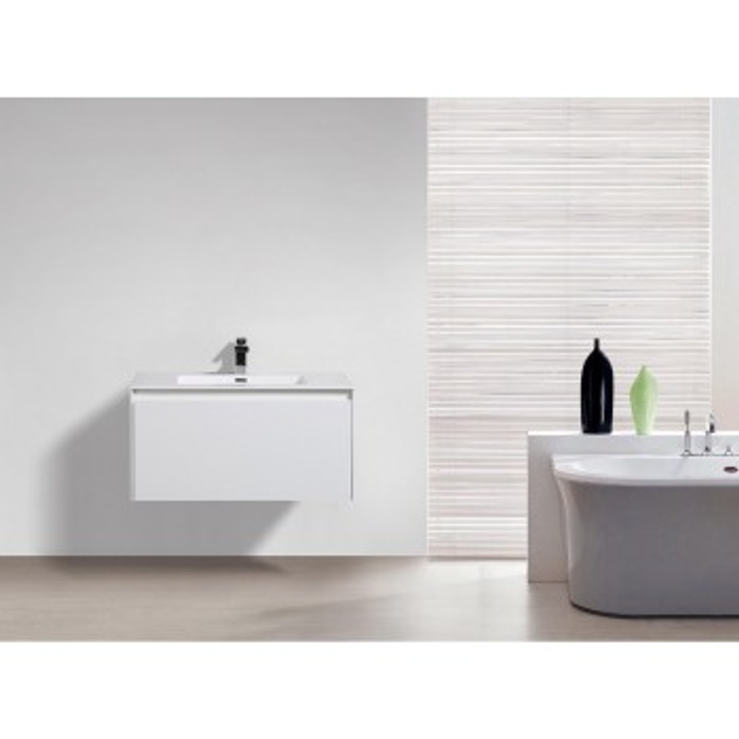 Belbagno Prado  750mm Wall Hung Vanity  750 X 480 X 450