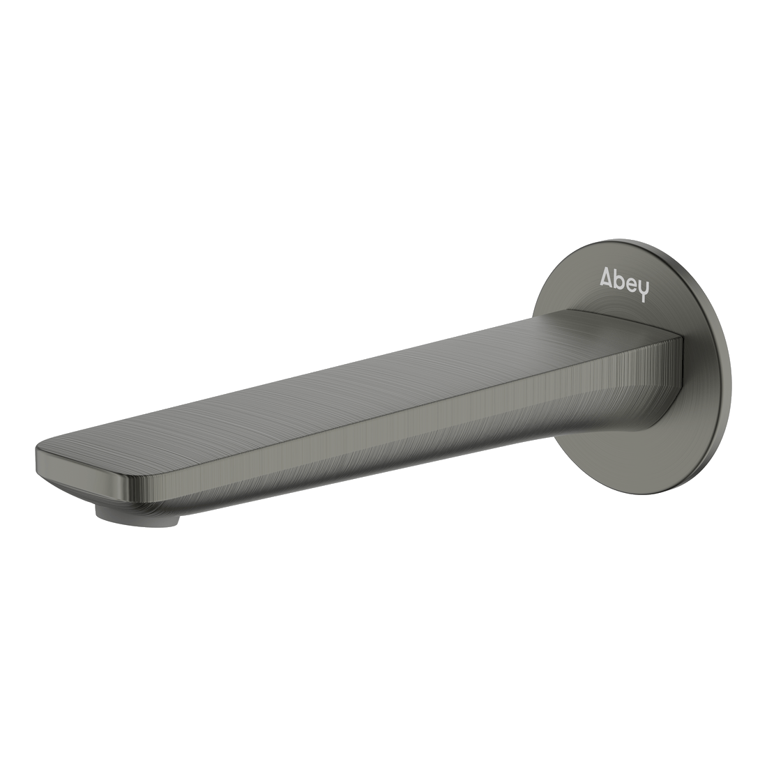 Vela Wall Spout 165mm Lead Free - Gun Metal