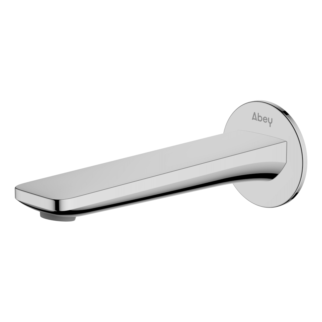 Vela Wall Spout 165mm Lead Free - Brushed Nickel